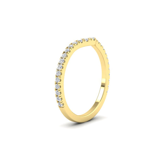 V Style Curved Band