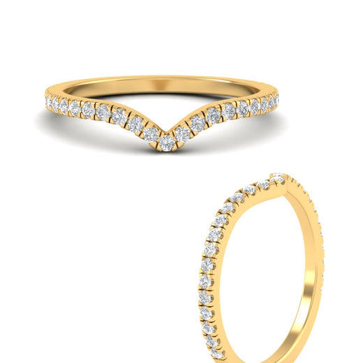 V Style Curved Band