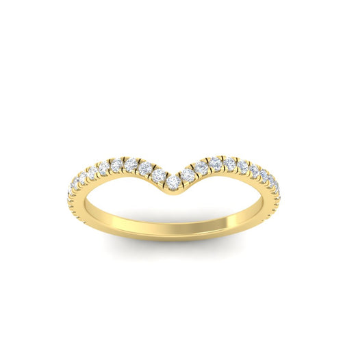 V Style Curved Band