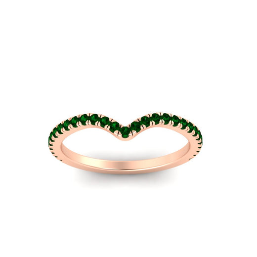 V Style Curved Band