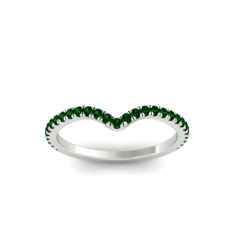 V Style Curved Band