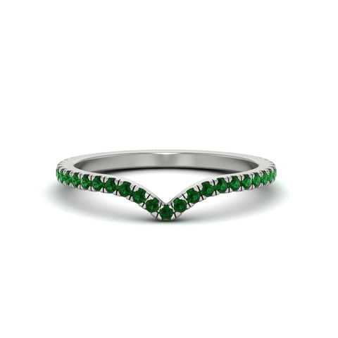 V Style Curved Band