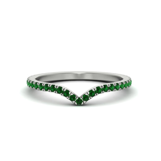 V Style Curved Band