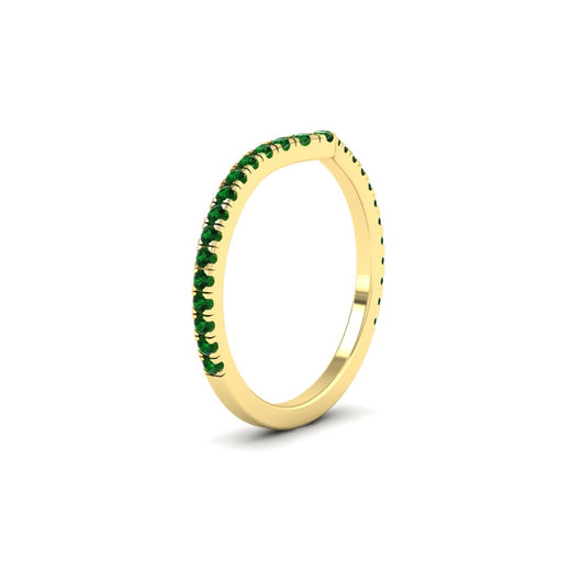 V Style Curved Band