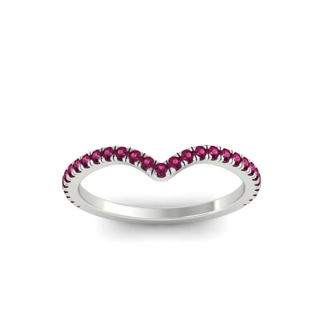 V Style Curved Band