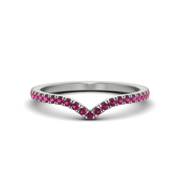 V Style Curved Band