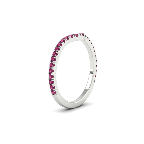 V Style Curved Band