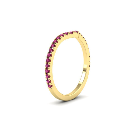 V Style Curved Band