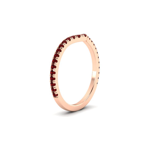 V Style Curved Band