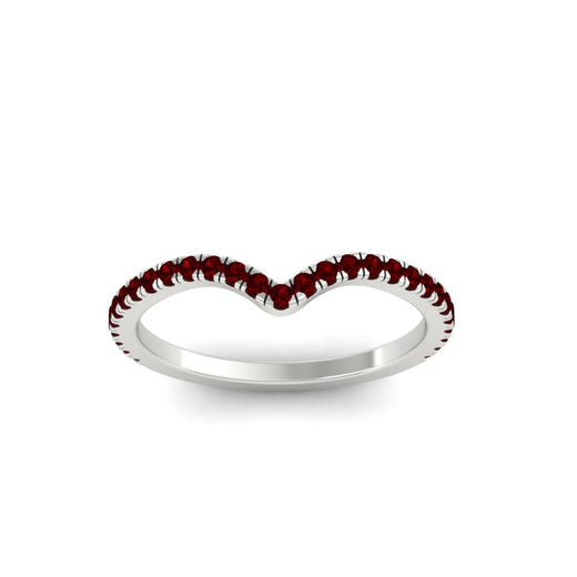 V Style Curved Band