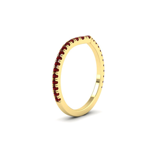 V Style Curved Band