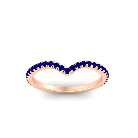 V Style Curved Band