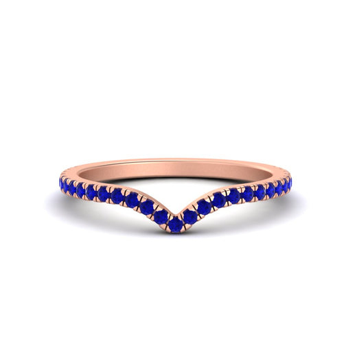 V Style Curved Band