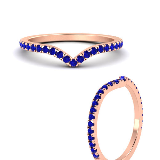 V Style Curved Band