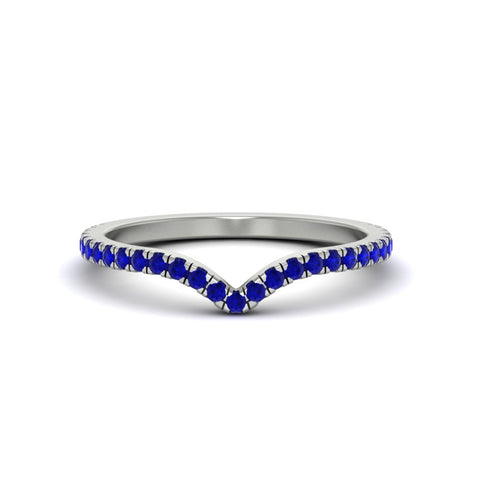 V Style Curved Band