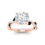 Load image into Gallery viewer, curved-vine-scalloped-round-cut-black-diamond-engagement-ring-in-rose-gold-fdenr11656rogblackangle5-nl-rg_632a965a-446d-4bba-a98d-9ae4d1930f5e.jpg?v=1770355397