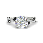 Load image into Gallery viewer, curved-vine-scalloped-round-cut-black-diamond-engagement-ring-in-white-gold-fdenr11656rogblacksleep-nl-wg.jpg?v=1770355384