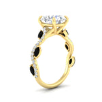 Load image into Gallery viewer, curved-vine-scalloped-round-cut-black-diamond-engagement-ring-in-yellow-gold-fdenr11656rogblackangle2-nl-yg_373d2c8e-b06b-45f2-8d61-cf543b3086c9.jpg?v=1770355397
