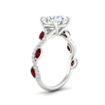 Load image into Gallery viewer, curved-vine-scalloped-round-cut-ruby-engagement-ring-in-white-gold-fdenr11656rogrudrangle2-nl-wg_588231f0-3654-4bb3-8994-ff1cdb06a42b.jpg?v=1770355397