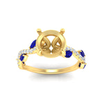 Load image into Gallery viewer, curved-vine-scalloped-semi-mount-sapphire-engagement-ring-in-yellow-gold-fdenr11656rosmgsablangle5-nl-yg.jpg?v=1770366105