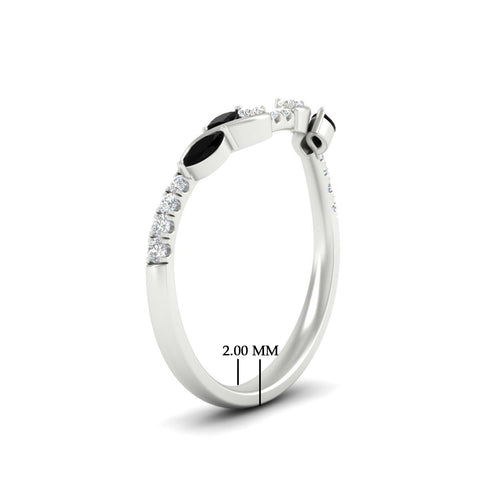 Curved Vine Women Wedding Band