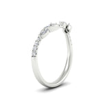 Load image into Gallery viewer, Curved Vine Women Wedding Band
