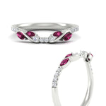 Load image into Gallery viewer, Curved Vine Women Wedding Band
