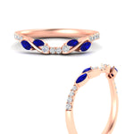 Load image into Gallery viewer, Curved Vine Women Wedding Band
