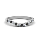 Load image into Gallery viewer, Curved Diamond Wedding Ring For Women
