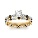Load image into Gallery viewer, cushion-black-diamond-floating-marquise-accent-ring-with-eternity-wedding-band-in-yellow-gold-FDEWB9398CUGBLACKANGLE5-NL-YG.jpg?v=1758801975
