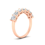 Load image into Gallery viewer, 7 Stone Cushion Cut Wedding Band
