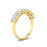 Load image into Gallery viewer, 7 Stone Cushion Cut Wedding Band
