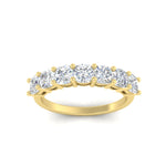 Load image into Gallery viewer, 7 Stone Cushion Cut Wedding Band
