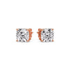 Load image into Gallery viewer, Cushion Diamond Basket Stud Earring