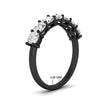 Load image into Gallery viewer, cushion-cut-7-stone-2-carat-diamond-wedding-band-in-black-gold-fdwb9497cuangle2-2.00ct-nl-bg-hw?v=1773313350