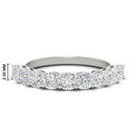 Load image into Gallery viewer, 9 Stone Cushion Cut Anniversary Band
