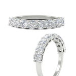 Load image into Gallery viewer, 9 Stone Cushion Cut Anniversary Band

