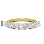 Load image into Gallery viewer, 9 Stone Cushion Cut Anniversary Band
