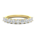 Load image into Gallery viewer, 9 Stone Cushion Cut Anniversary Band
