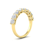 Load image into Gallery viewer, 9 Stone Cushion Cut Anniversary Band
