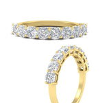 Load image into Gallery viewer, 9 Stone Cushion Cut Anniversary Band
