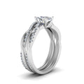 Thumbnail 21 - cushion-cut-Infinity-twist-diamond-matching-bridal-set-in-14K-white-gold-FD8253CU-NL-WG