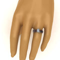 Thumbnail 75 - cushion-cut-Infinity-twist-diamond-matching-bridal-set-with-ruby-in-950-Platinum-FD8253CUGRUDR-NL-WG
