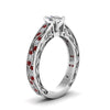 Load image into Gallery viewer, cushion-cut-antique-filigree-diamond-ring-with-ruby-in-14K-white-gold-FDENS3543CURGRUDRANGLE2-NL-WG_085e8a54-cb15-471d-ab3e-f48d11cab8bf