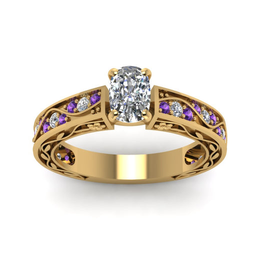 cushion-cut-antique-filigree-diamond-ring-with-violac-topaz-in-14K-yellow-gold-FDENS3543CURGVITOANGLE5-NL-YG_e412afe4-6950-4221-b13c-402f04e2d262