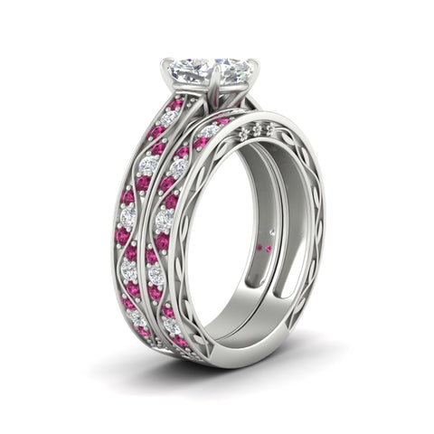 cushion-cut-antique-filigree-pink-sapphire-bridal-ring-set-in-white-gold-fdens3543cugsadrpiangle2-nl-wg.jpg