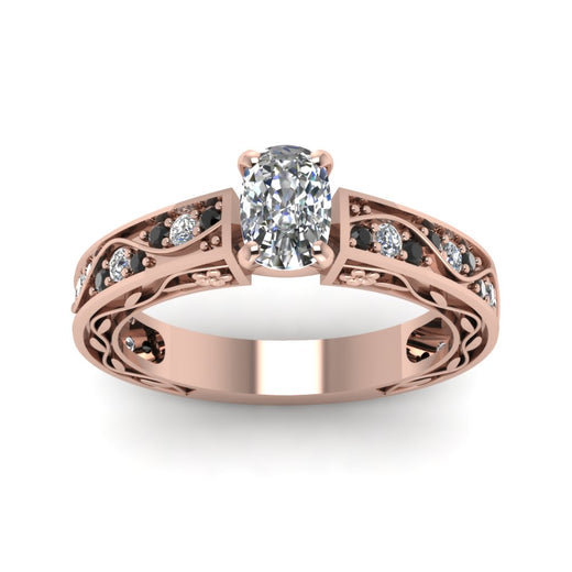 cushion-cut-antique-filigree-ring-with-black-diamond-in-14K-rose-gold-FDENS3543CURGBLACKANGLE5-NL-RG_0f6d487d-21df-40a7-8111-5a26ed2269d0