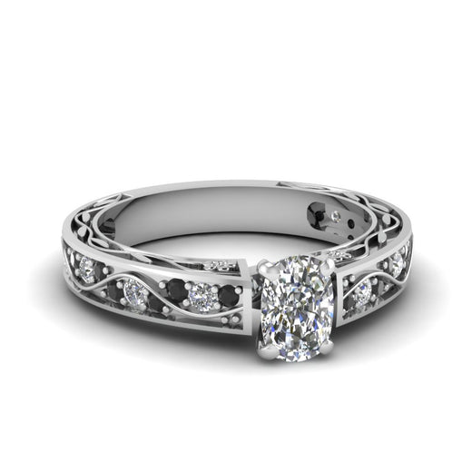 cushion-cut-antique-filigree-ring-with-black-diamond-in-14K-white-gold-FDENS3543CURGBLACK-NL-WG_9d82cb03-894a-48a0-8691-fd7114c57507
