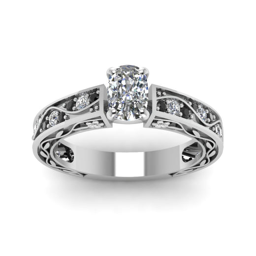 cushion-cut-antique-filigree-ring-with-black-diamond-in-14K-white-gold-FDENS3543CURGBLACKANGLE5-NL-WG_3c79c9a5-0448-4606-86c8-d23e36a95d3d
