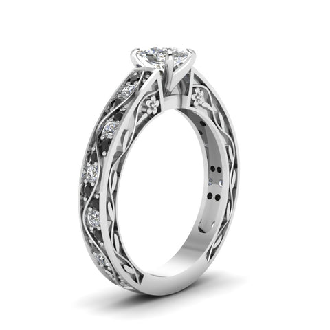 cushion-cut-antique-filigree-ring-with-black-diamond-in-950-platinum-FDENS3543CURGBLACKANGLE2-NL-WG